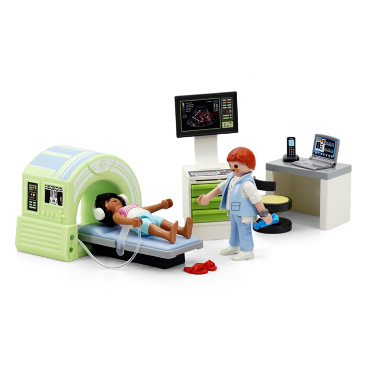 플레이모빌(PLAYMOBIL) MRI와 환자(71618)