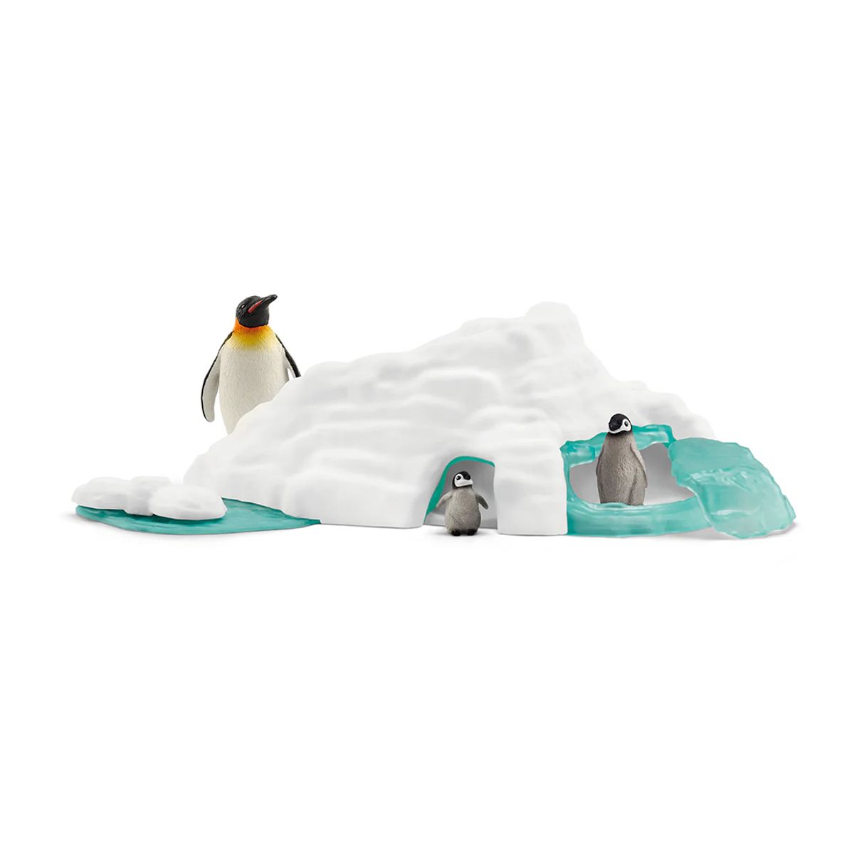 슐라이히(SCHLEICH) 펭귄 가족과 빙하 놀이