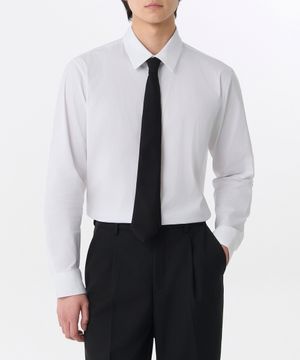 울 스탠다드 솔리드 넥타이 [블랙]