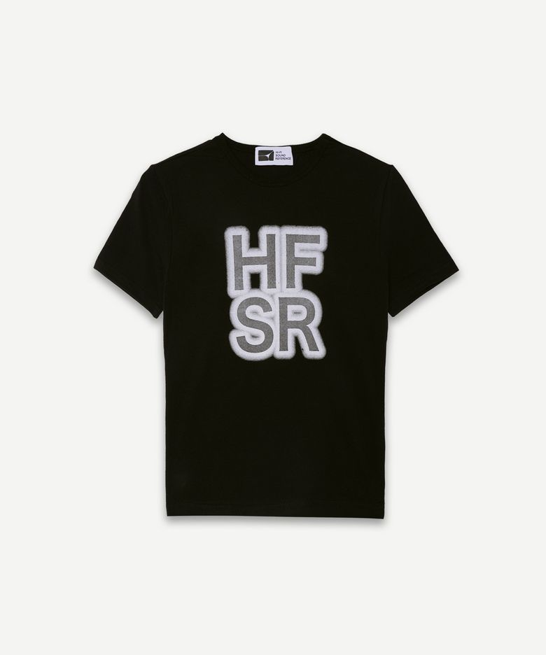HFSR 로고 티셔츠, 블랙