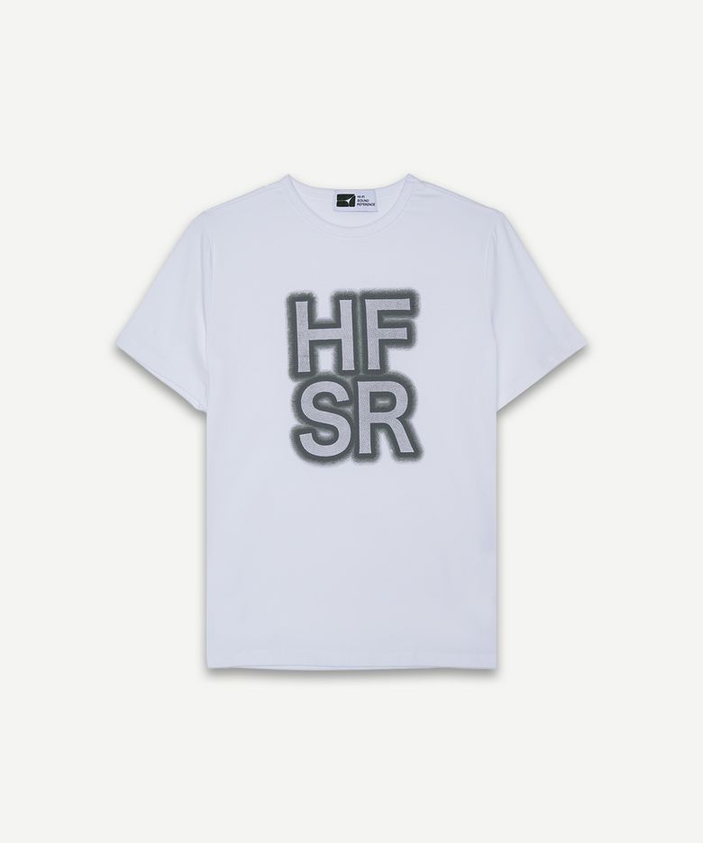 HFSR 로고 티셔츠, 화이트