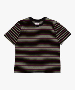 Striped S/S Tee (Black)