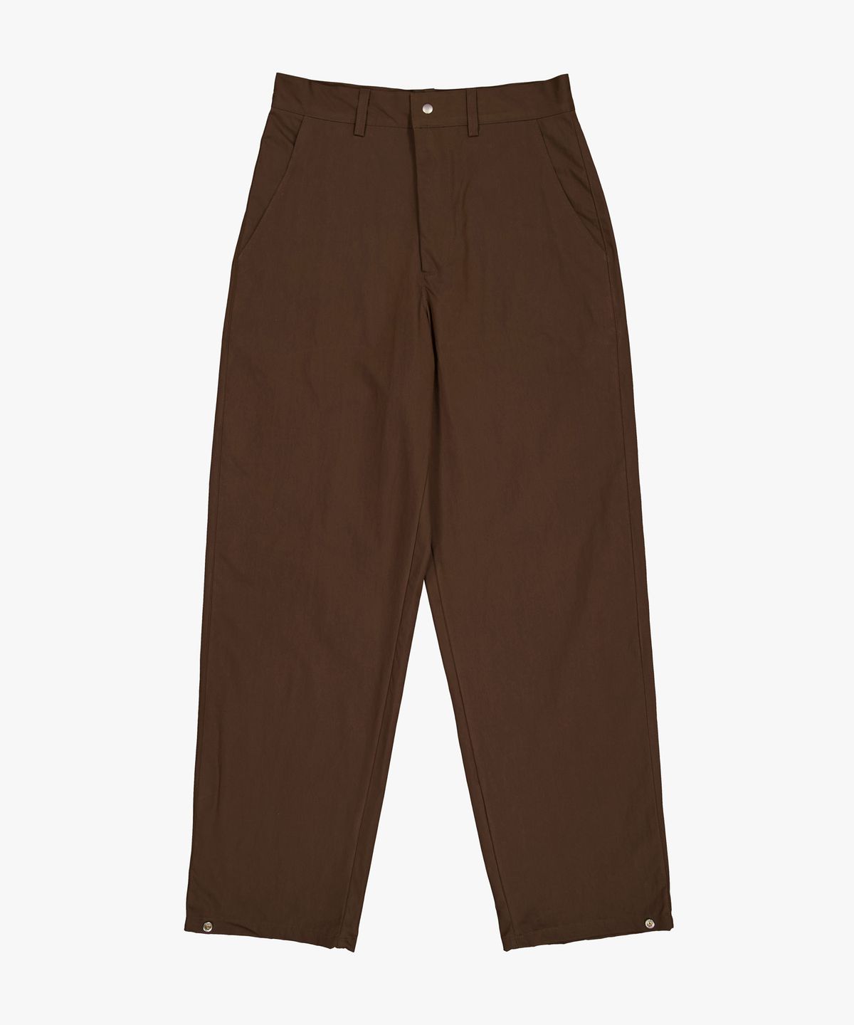 키마우라(KIMAURA) Nickelsnap Pants (Brown)