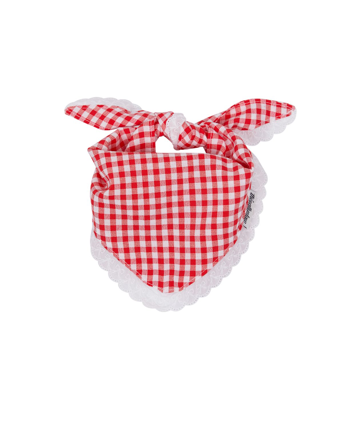 더샐리스로우(THESALLYSLAW) 체크 레이스 반다나