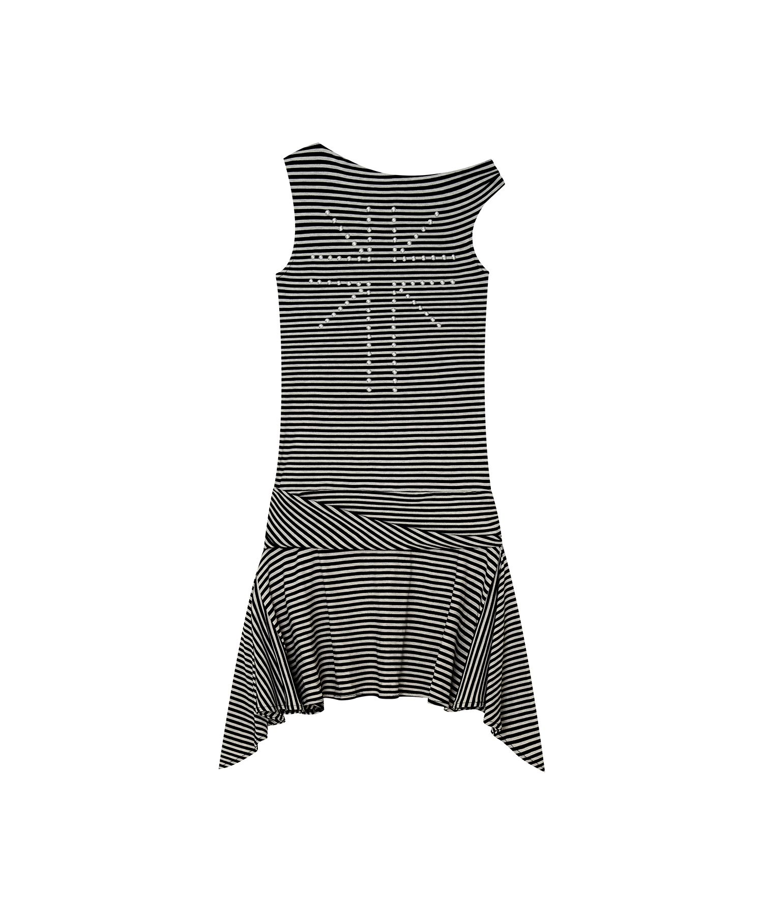 ★KASHIKO★ASYMMETRIC STUD ONEPIECE MUSINSA | KASHIKO Asymmetric Stud Onepiece Warm Gray