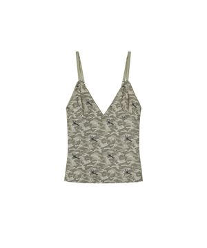 Cozy Camisole Top Warm Camo