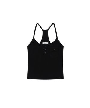 Zenu Pocket Hotfix Top Black