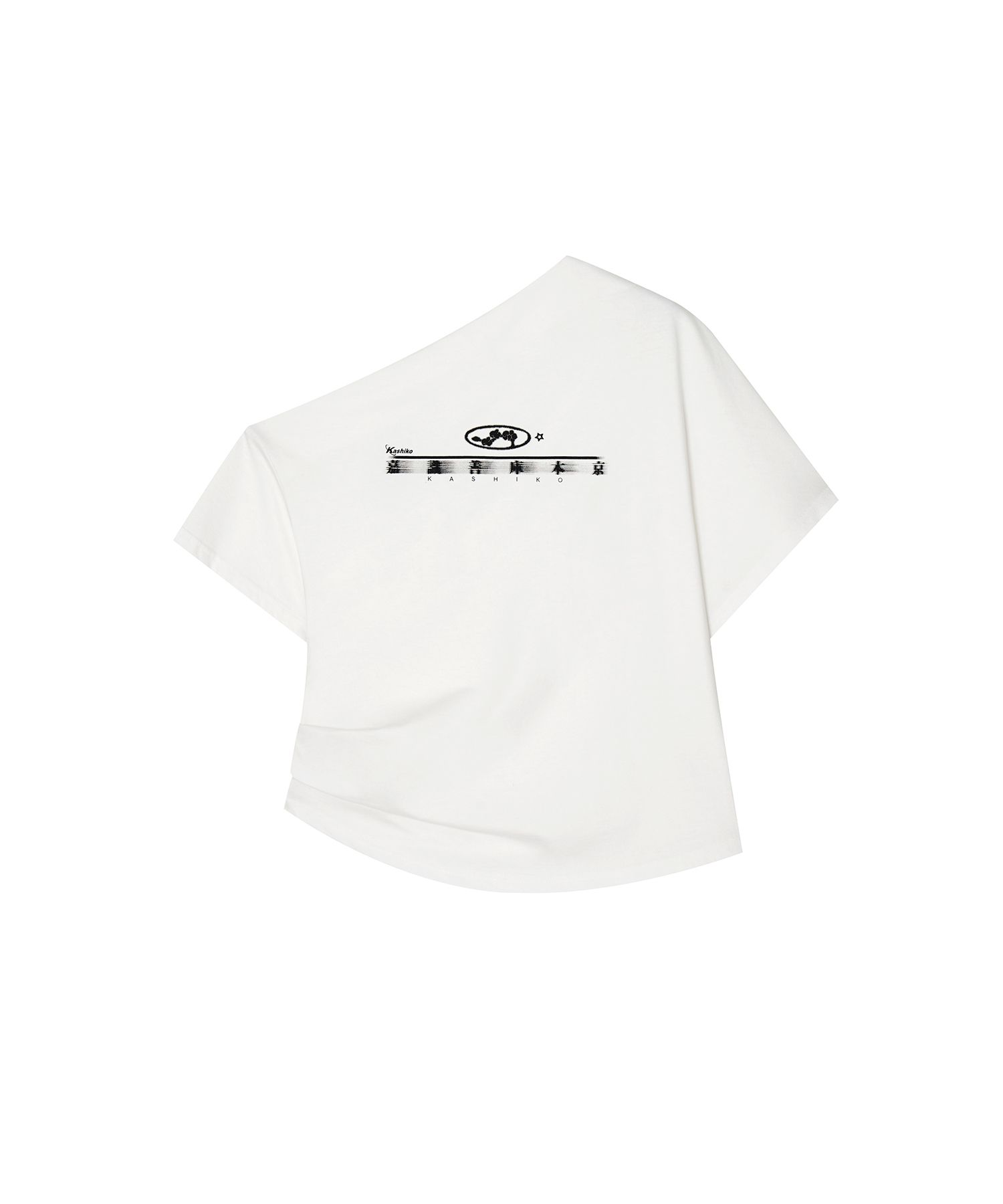 【KASHIKO】Zen One Shoulder Top MUSINSA公式 | KASHIKO Zen One Shoulder Top White