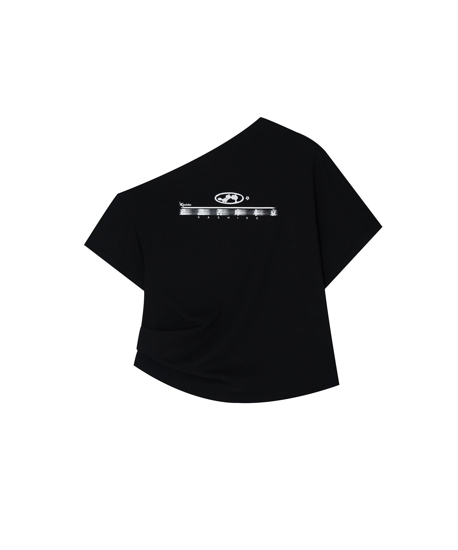 【Kashiko】Zen One Shoulder Top MUSINSA | KASHIKO Zen One Shoulder Top Black
