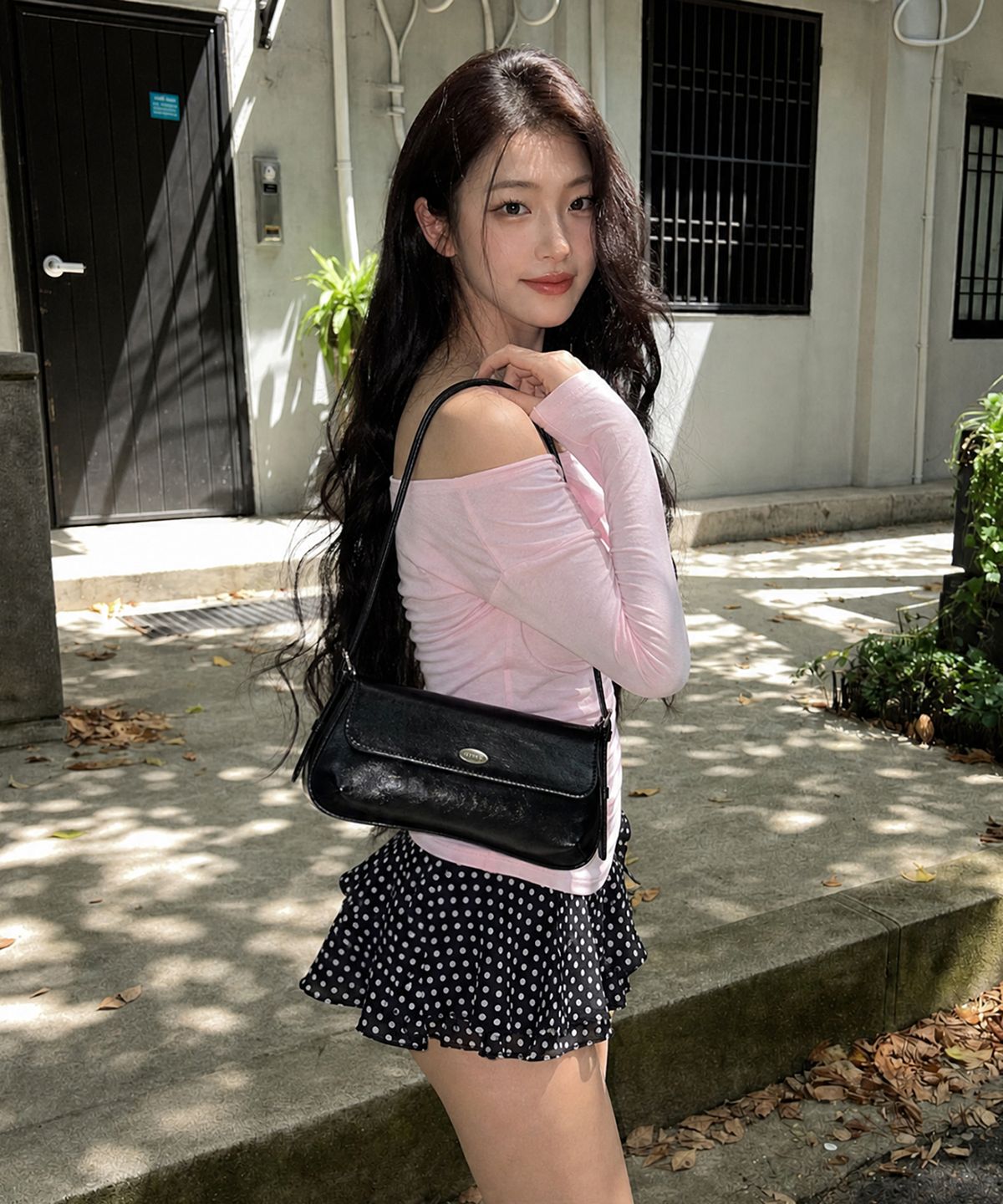 고세(GOCCE) 로나 플랩 숄더백 Rona flap Shoulder Bag GM178K