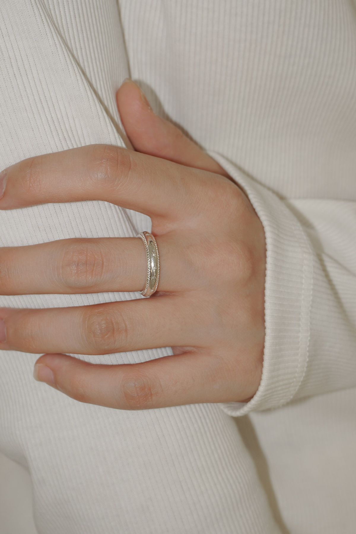 페어오브러브(PAIR OF LOVE) [925SILVER]ROLLET WESTERN RING