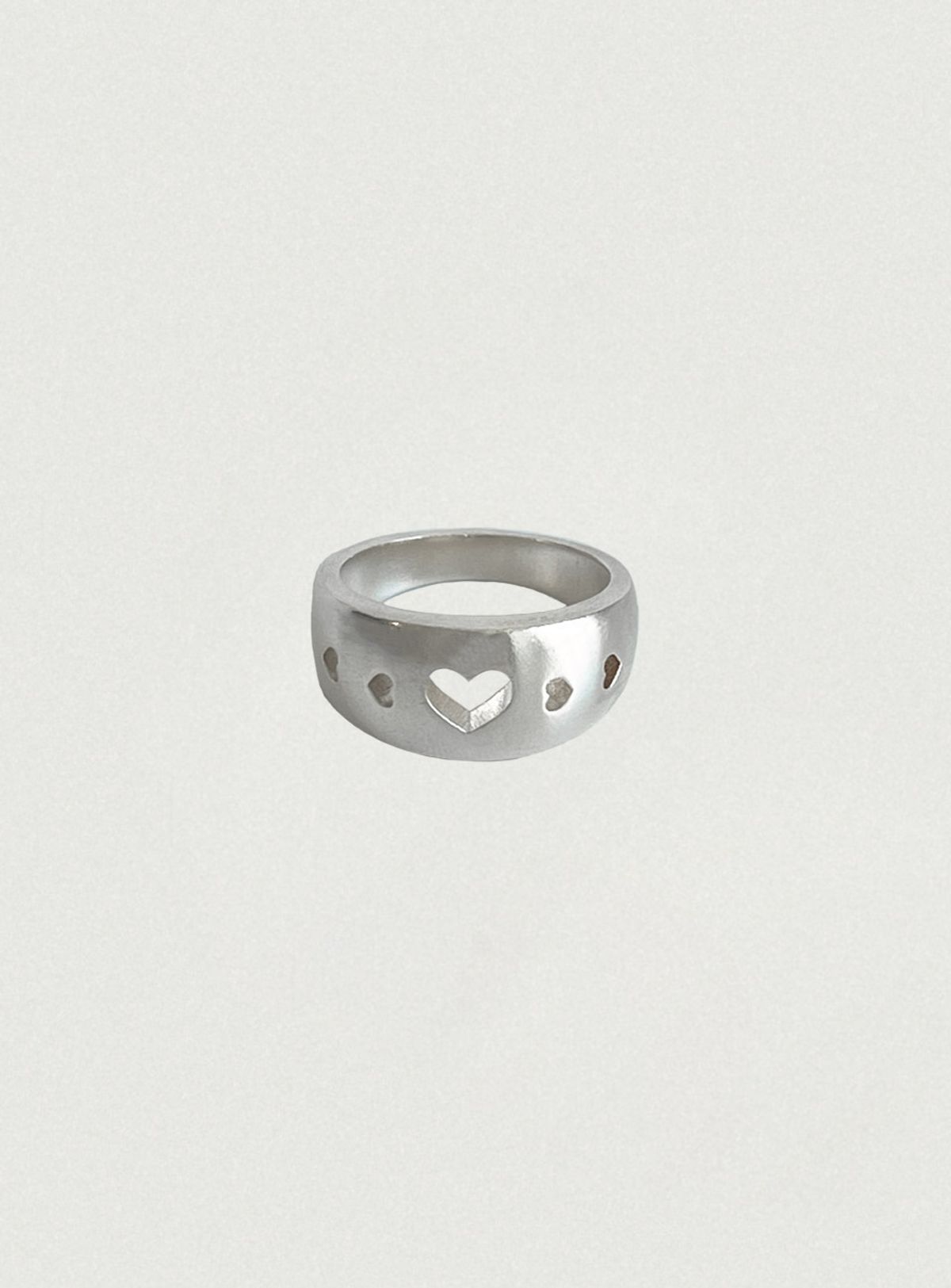 페어오브러브(PAIR OF LOVE) [925SILVER]WESTERN HEART HOLE RING