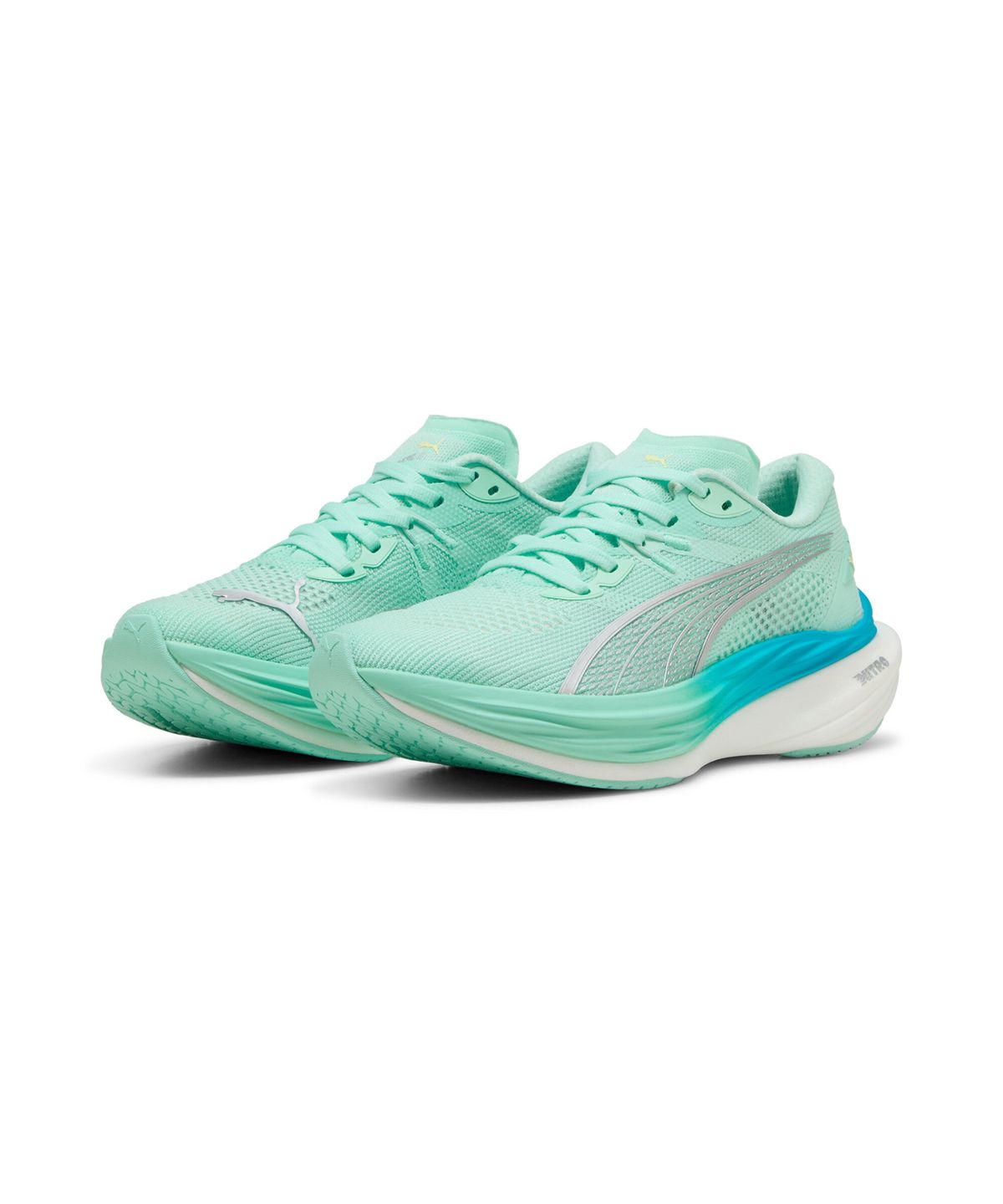 푸마(PUMA) 디비에이트 나이트로 3 우먼스 - 민트:스피드블루 / 309708-19