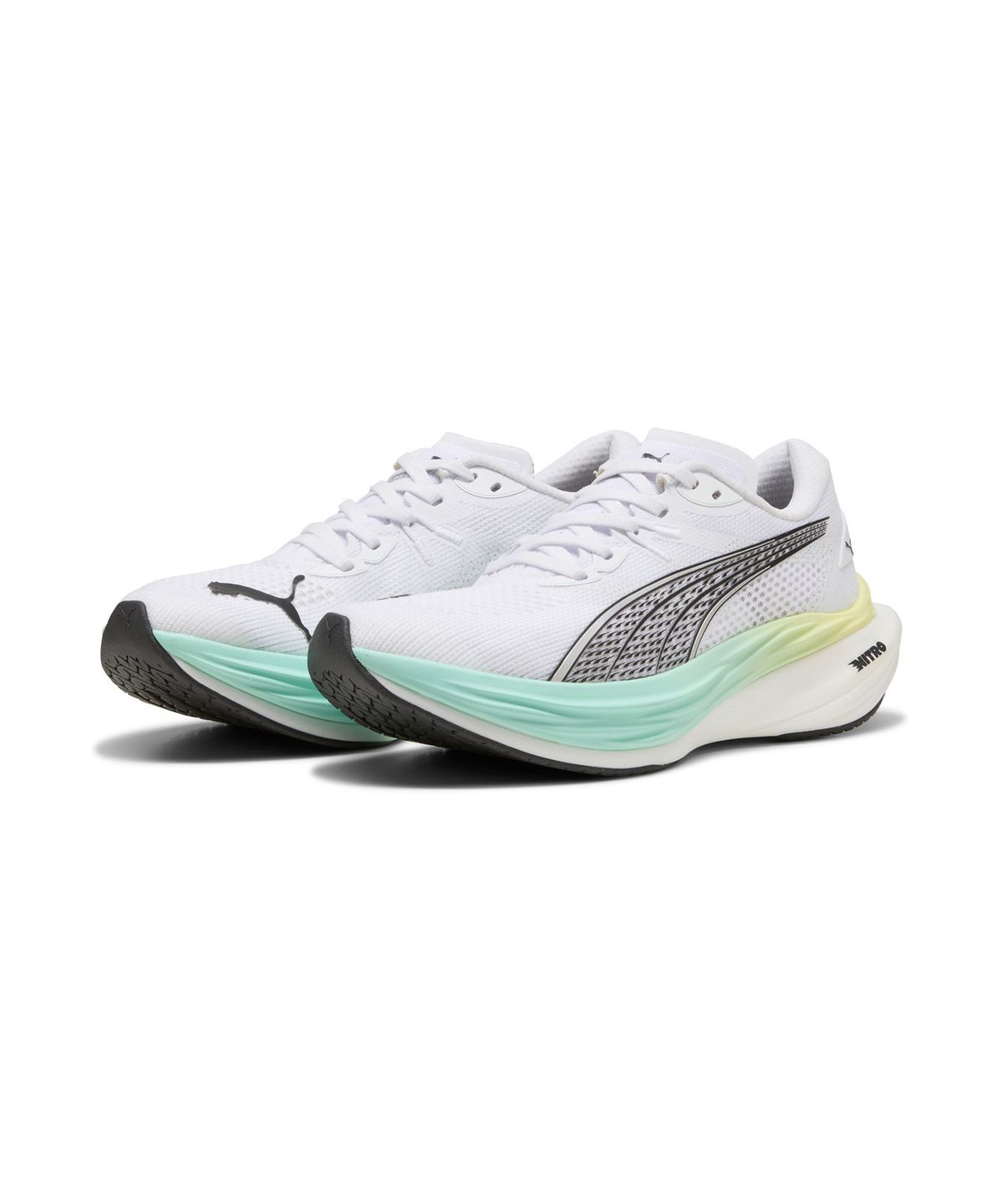 푸마(PUMA) 디비에이트 나이트로 3 우먼스 - 화이트:민트 / 309708-20