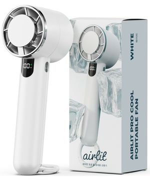 [3COLOR] 에어릿 프로 쿨 BLDC 급속 냉각 휴대용 무선 핸디 선풍기 케이블 증정