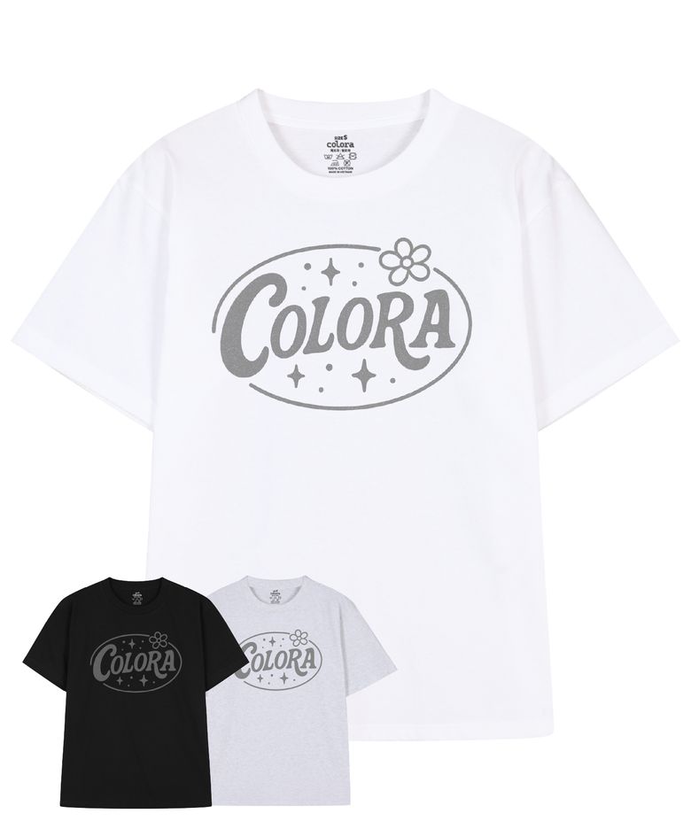 컬로라 큐트 로고 반팔 티셔츠 (3color)