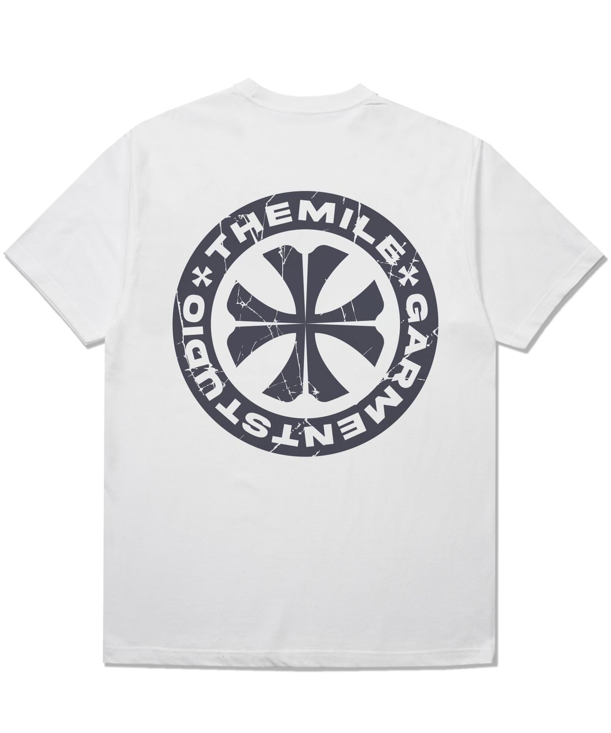 더마일(THEMILE) GARMENT STUDIO CREW [WHITE]