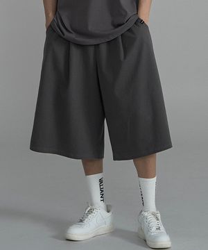 P2503 8부 쿨 버뮤다 반바지 [차콜]