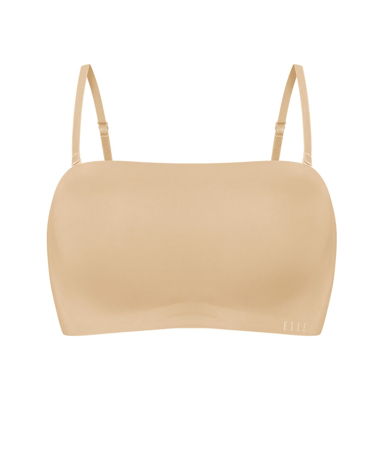 엘르이너웨어(ELLE INNERWEAR) 논슬립 오프숄더 쉐딩 브라 - 스킨