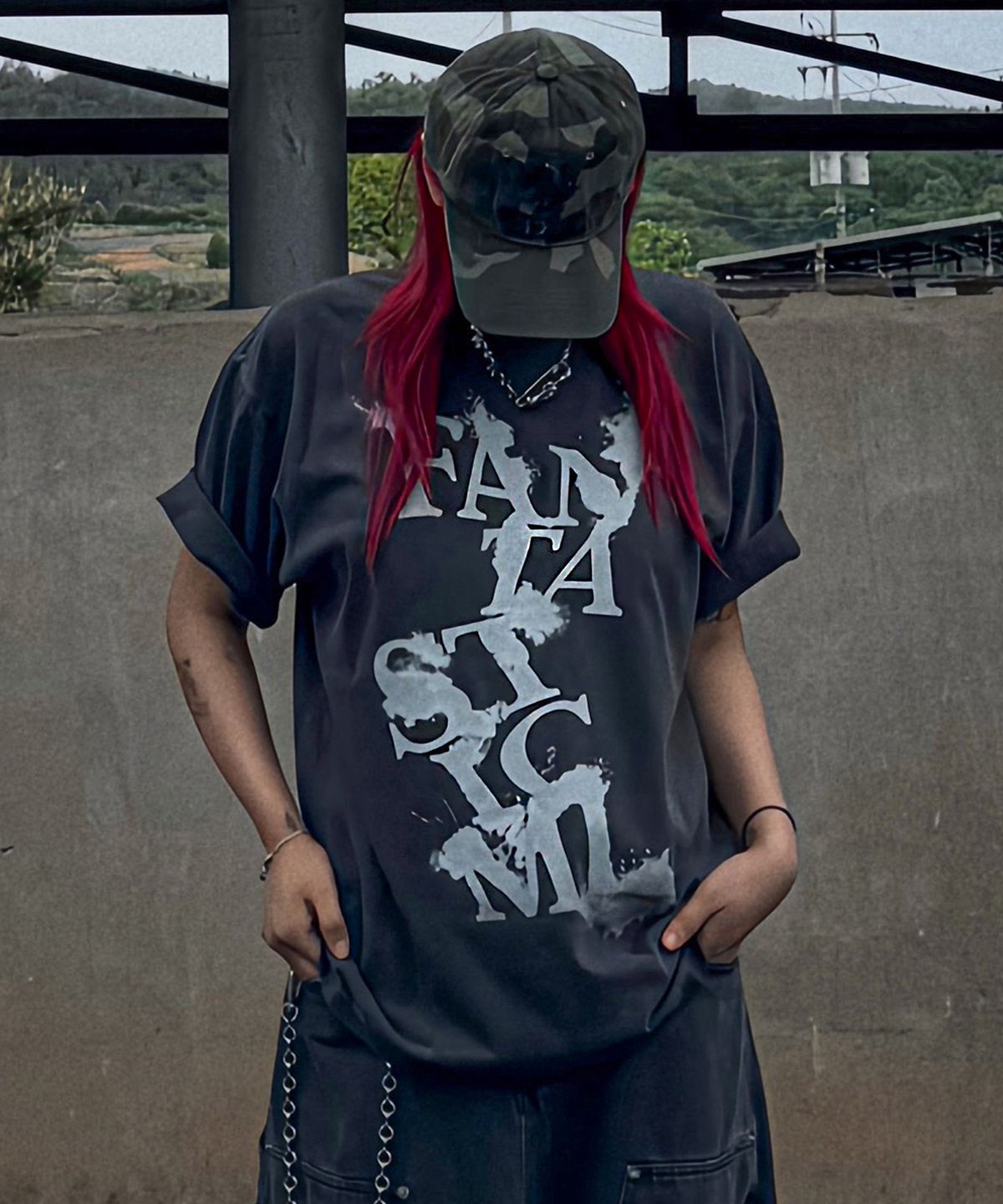 더마일(THEMILE) FANTASTIC ML CREW [PIGMENT D.GRAY]