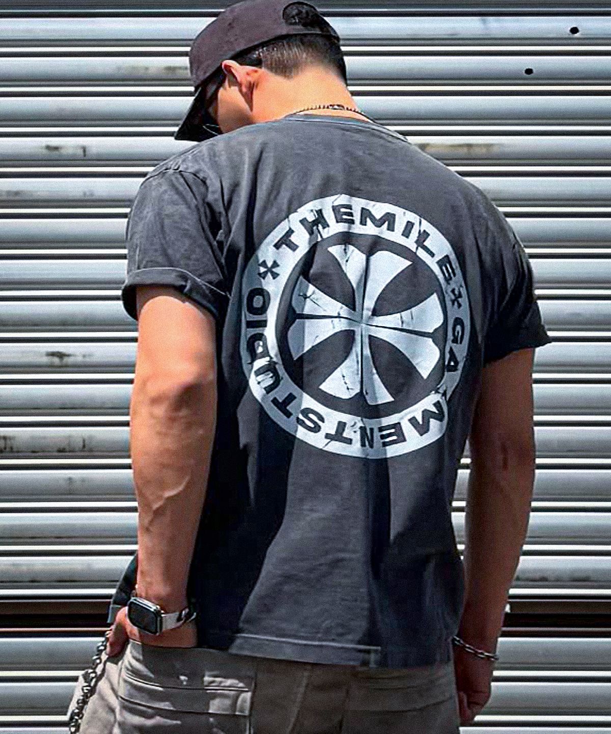 더마일(THEMILE) GARMENT STUDIO CREW [PIGMENT D.GRAY]