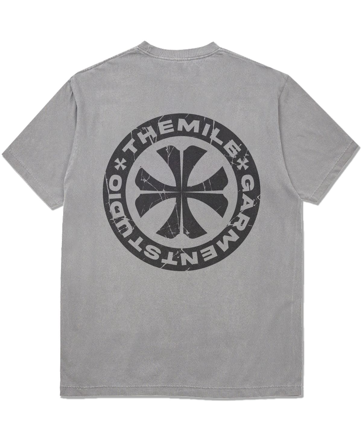 더마일(THEMILE) GARMENT STUDIO CREW [PIGMENT GRAY]