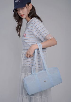 패브릭 더플백 (라이트 블루)