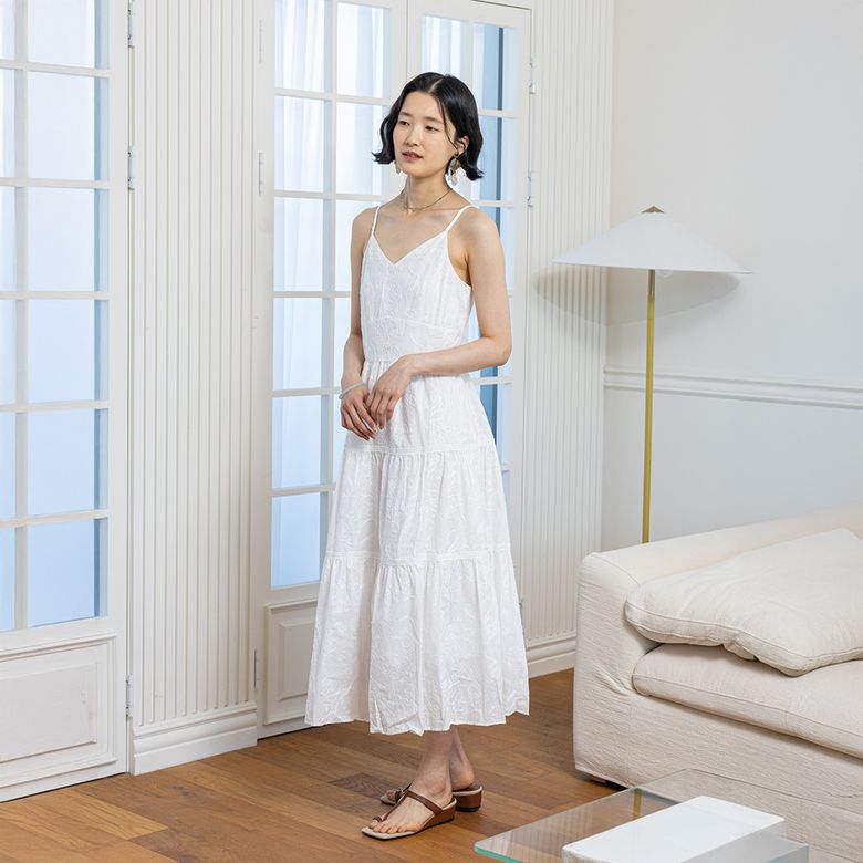 LS_Pure white dress