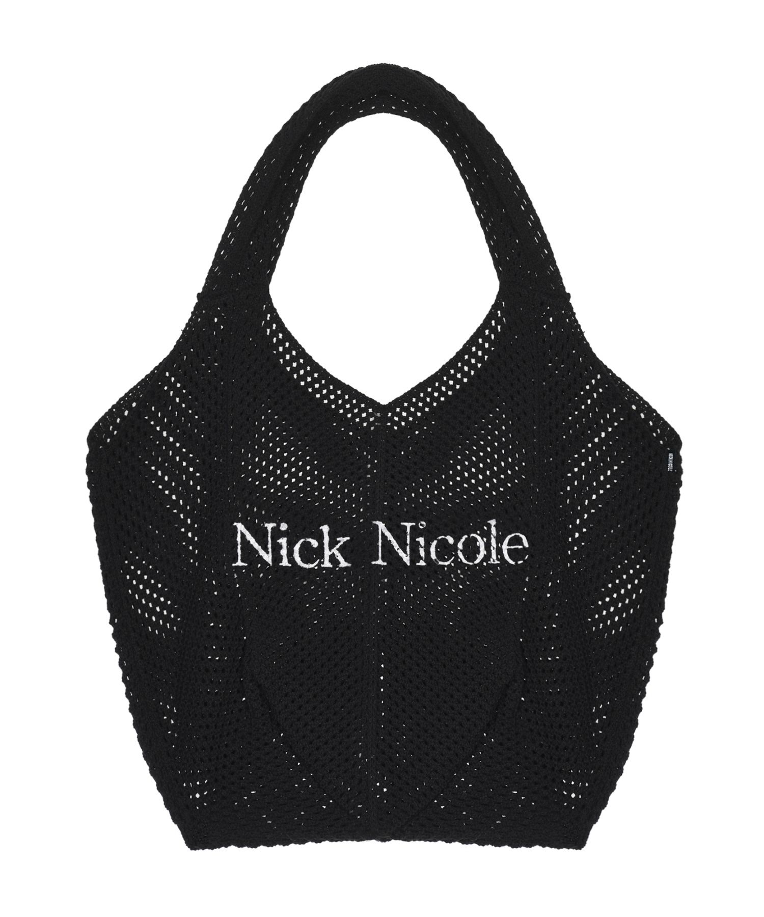 MUSINSA公式 | NICK&NICOLE NICOLE CROCHET KNIT BAG_7COLOR