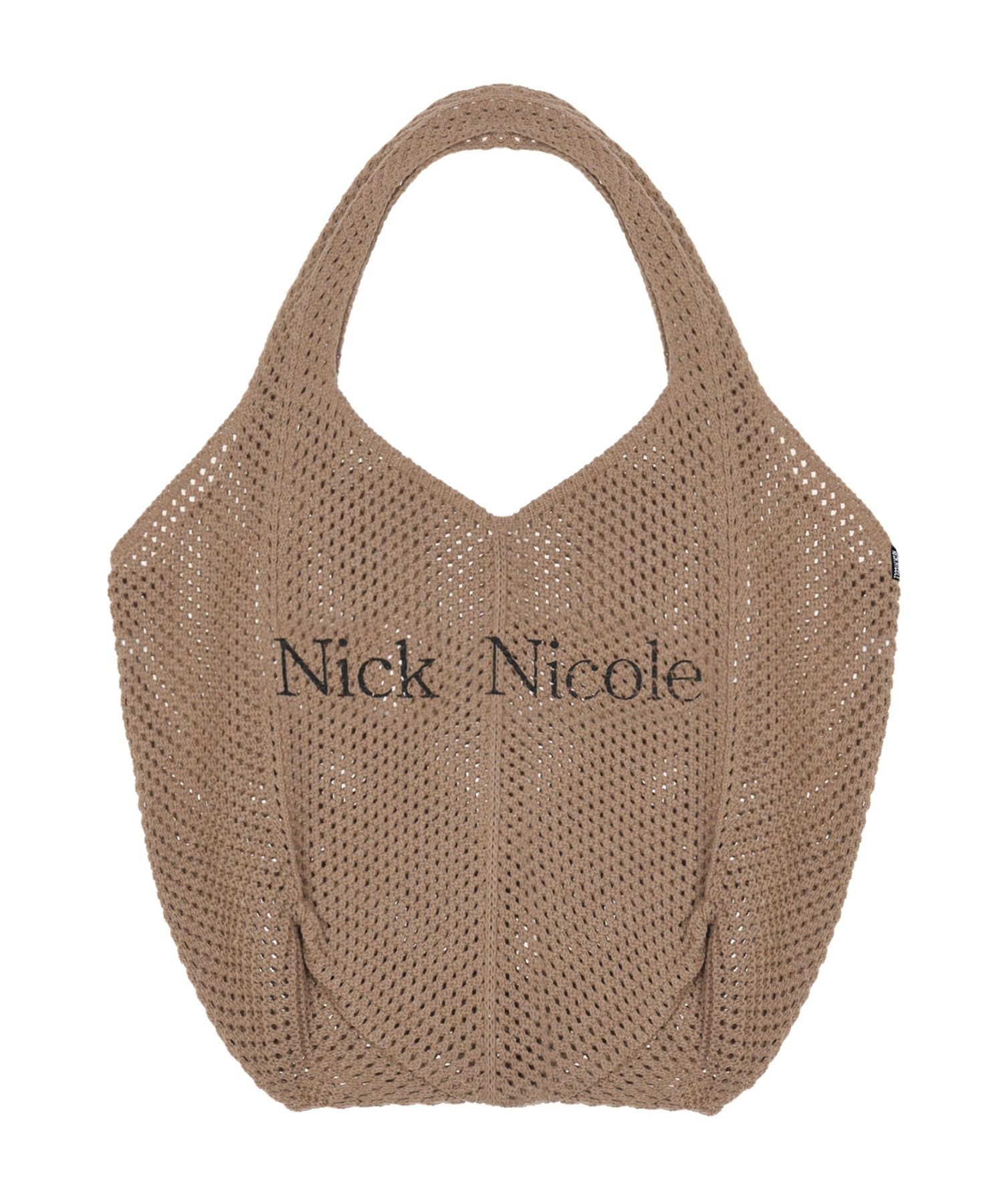 【NICK&NICOLE】 NICOLE CROCHET KNIT BAG /追跡付 MUSINSA公式 | NICK&NICOLE NICOLE CROCHET KNIT BAG_BROWN
