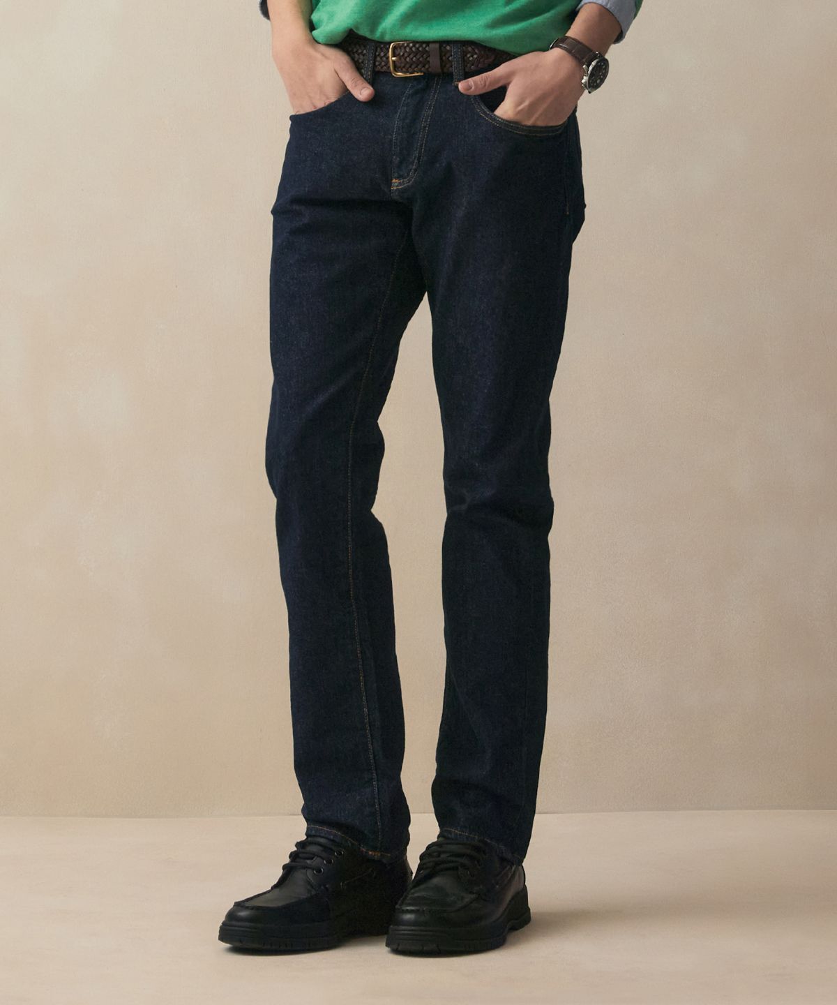 브룩스 브라더스(BROOKS BROTHERS) 스트레이트핏 데님  (인디고) (BBPDMM7361OFS)