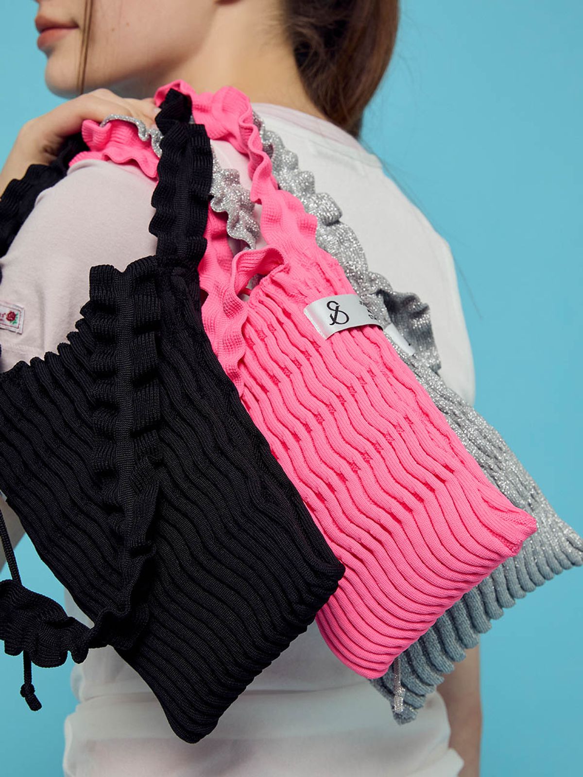 조셉앤스테이시(JOSEPH&STACEY) Blow Flow Knit Frill S (ALL)
