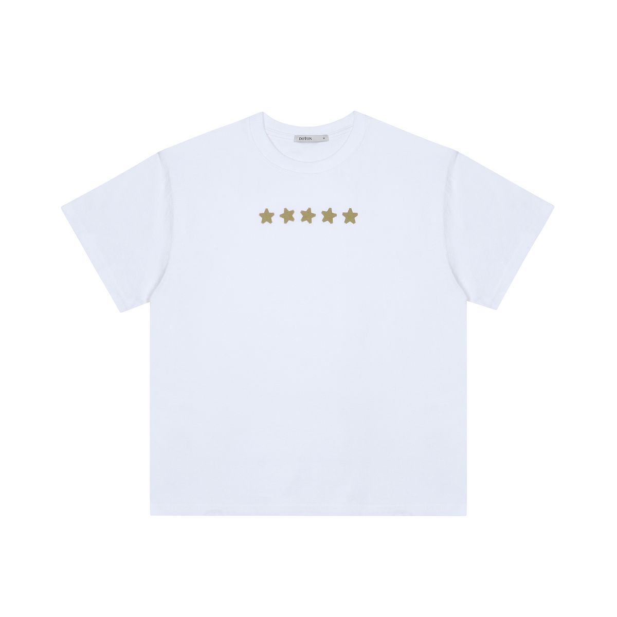 도톤(DOTON) STARING CROP T-SHIRTS(White)