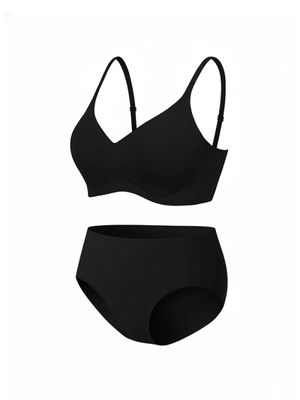 [패키지 특가] 듀얼 쿨 리프트업 브라 베이직 팬티 세트