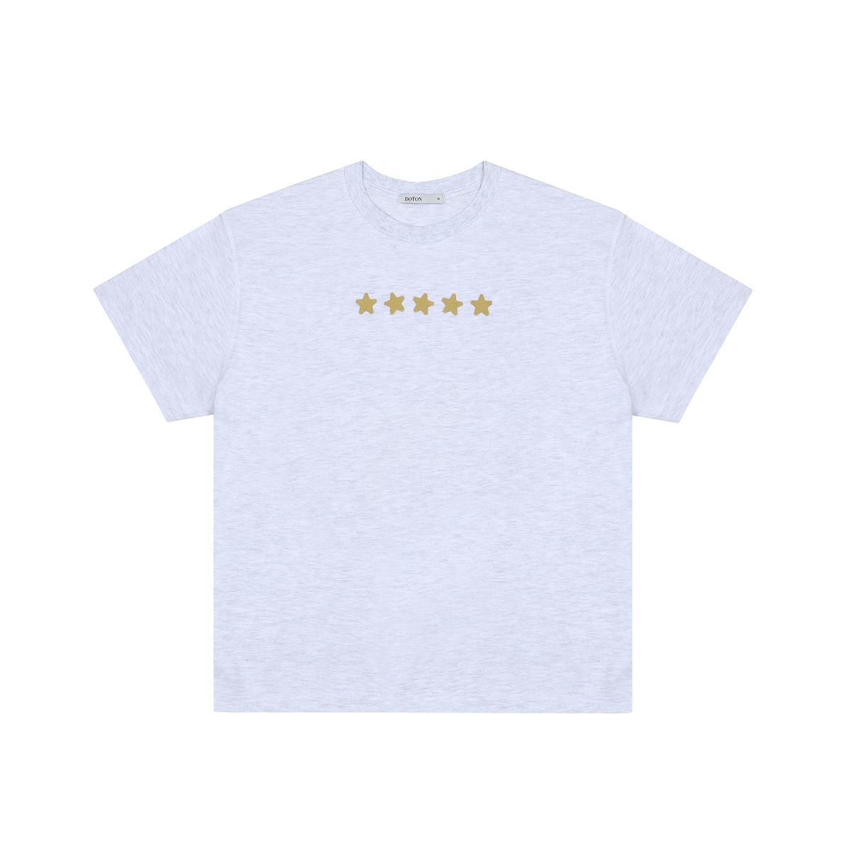 도톤(DOTON) STARING CROP T-SHIRTS(1% Melange)