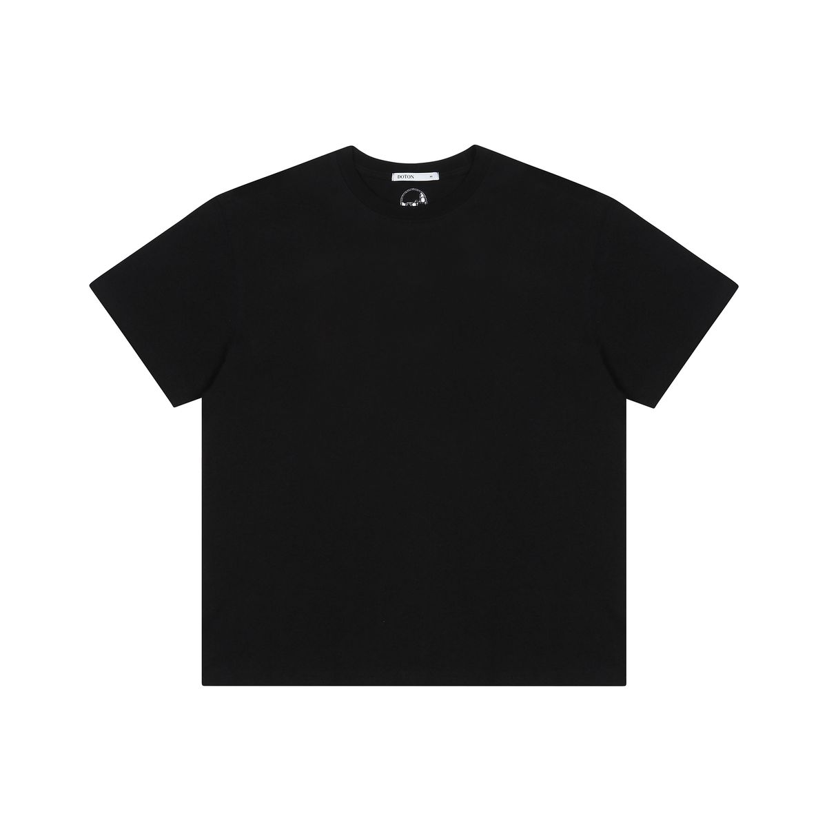 도톤(DOTON) DTN CROP T-SHIRTS(Black)