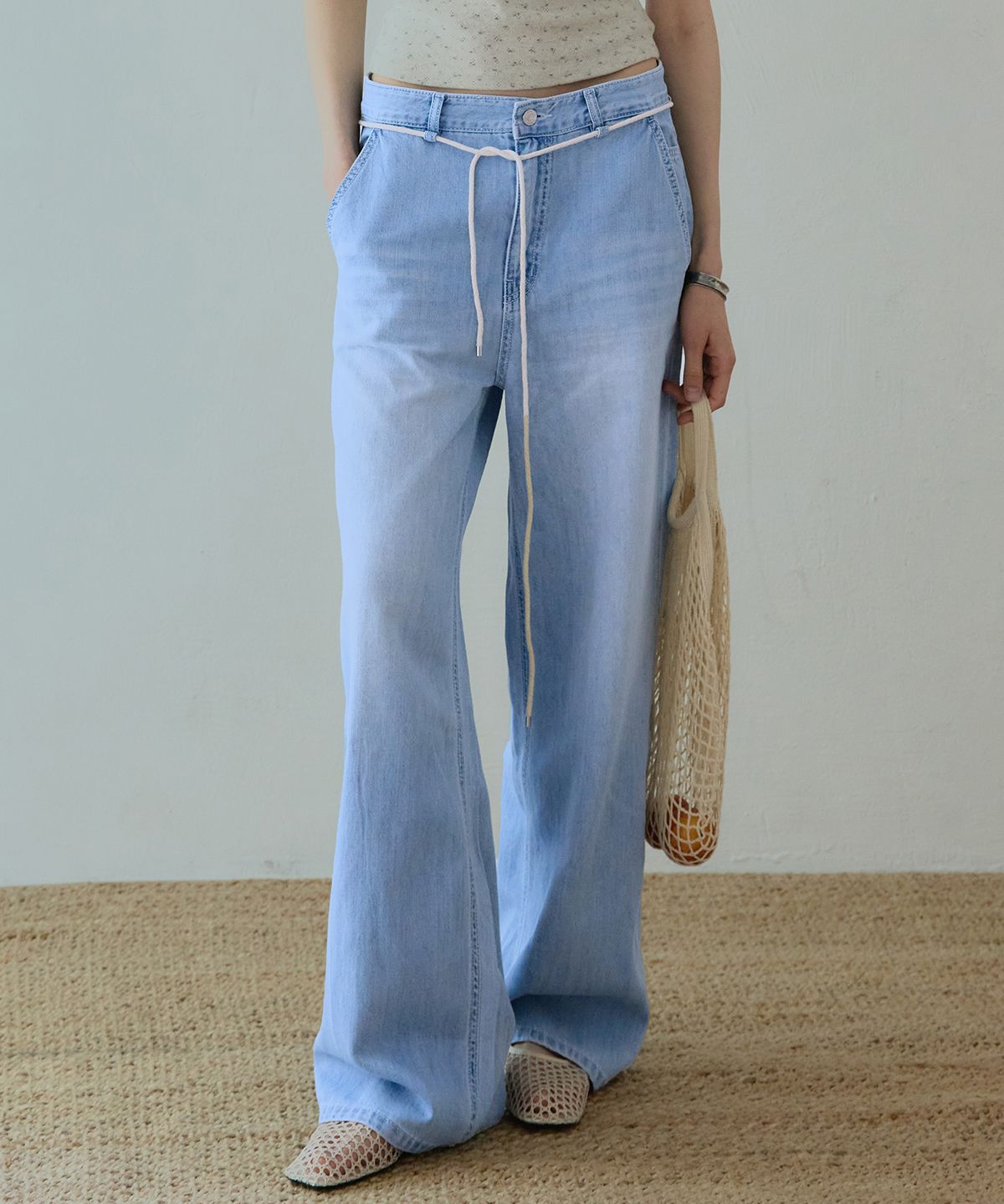 로브로브(LOVLOV) SO LIGHT WIDE DENIM