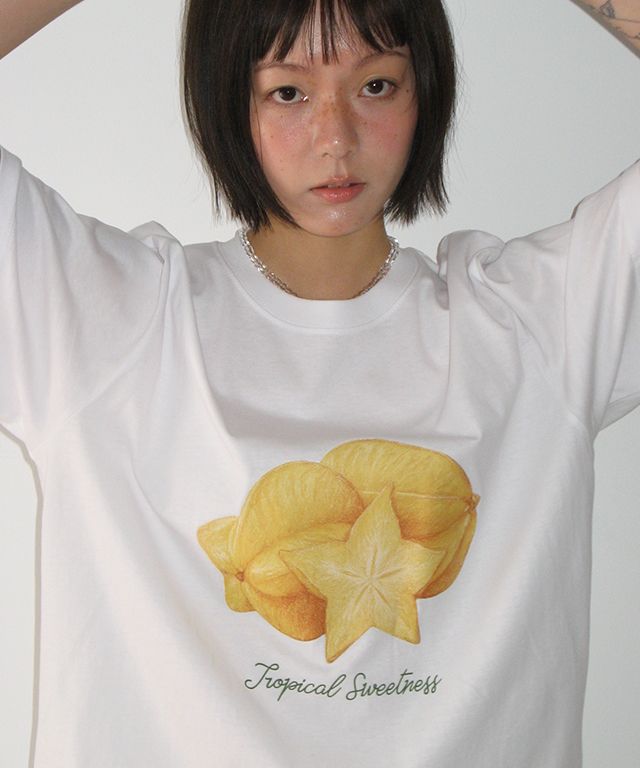 ★RONRON★ STARFRUIT BASIC FIT T SHIRT MUSINSA | RONRON STARFRUIT BASIC FIT T SHIRT WHITE