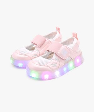 키펀트 에어 블러쉬 LED 키즈 샌동화