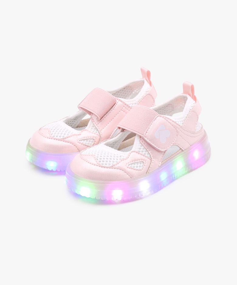 에어 블러쉬 LED 키즈 샌동화