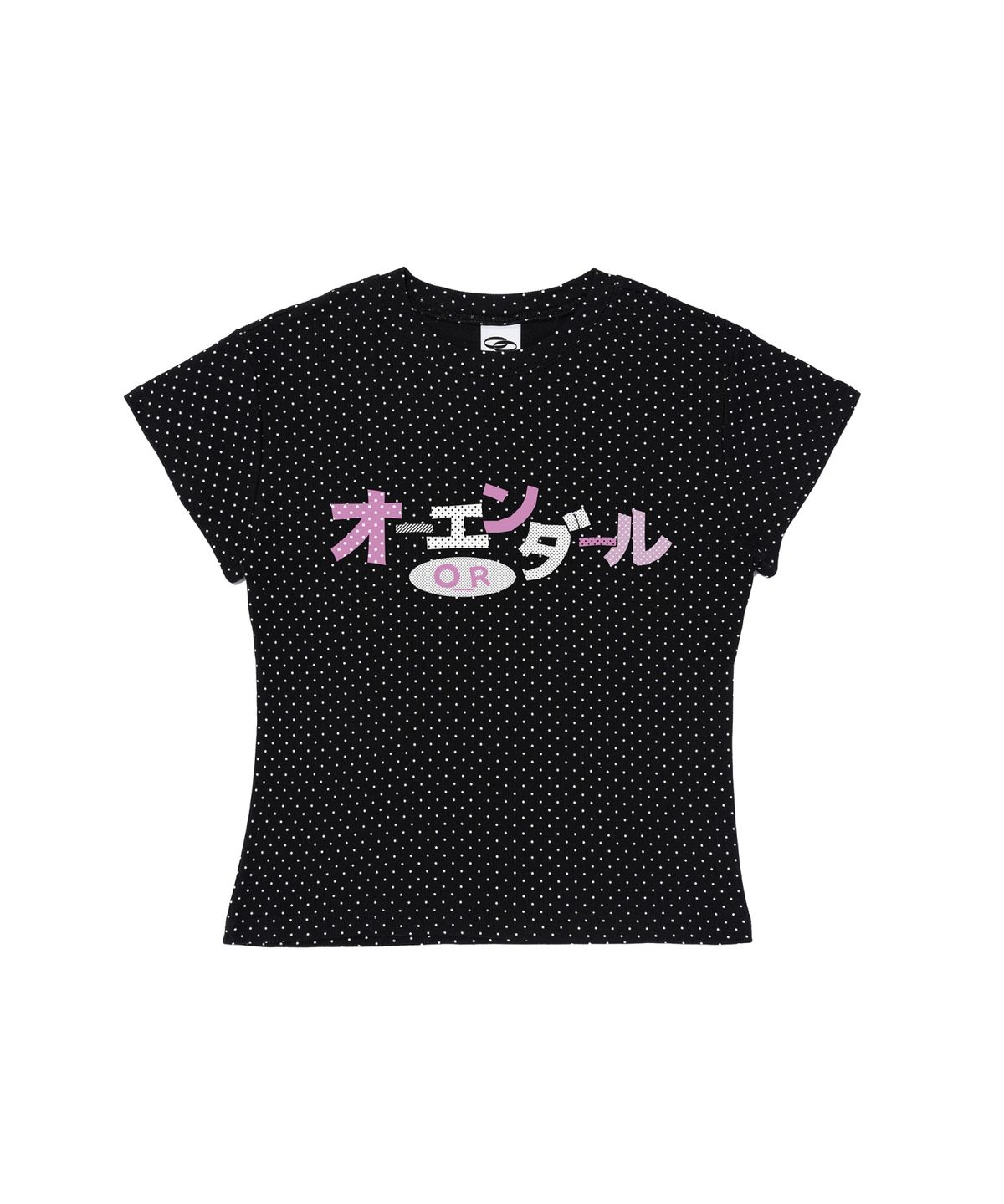 오언더알(OUNDERR) DOT LOGO 반팔 티셔츠 (블랙)