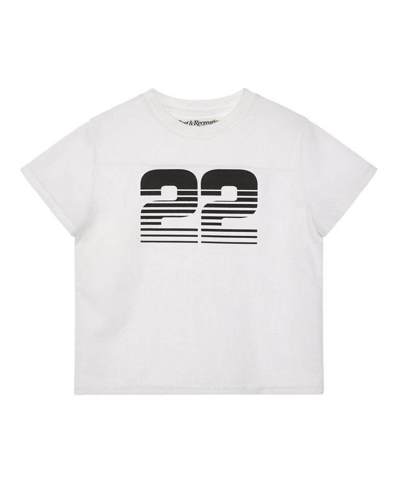 22 MESH TOP - WHITE