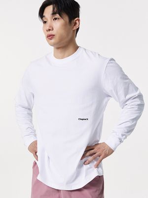 러닝핏 언더암 에어홀 롱 슬리브 (White)