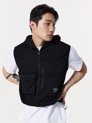 3포켓 크리스피 러너스 베스트 (Black)