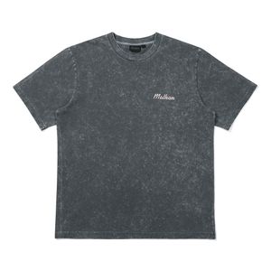 젤라또 피그먼트 유니 라운드 티셔츠 CHARCOAL