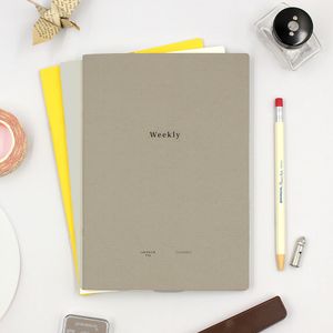 [라코닉] 스타일 노트 다이어리 플래너 A5 Weekly