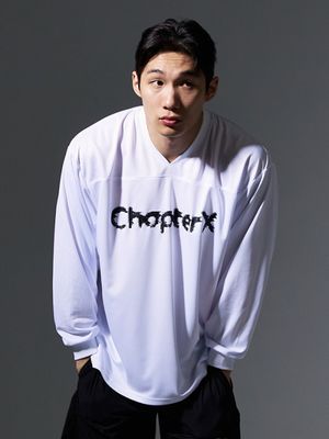 쿨링 아메리칸 풋볼 롱 슬리브 (White)