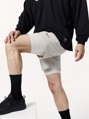 이너 레깅스 피지컬 액티브 쇼츠(Beige)