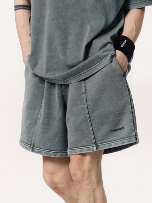 피그먼트 CP 하드 스웻 쇼츠 (Green)