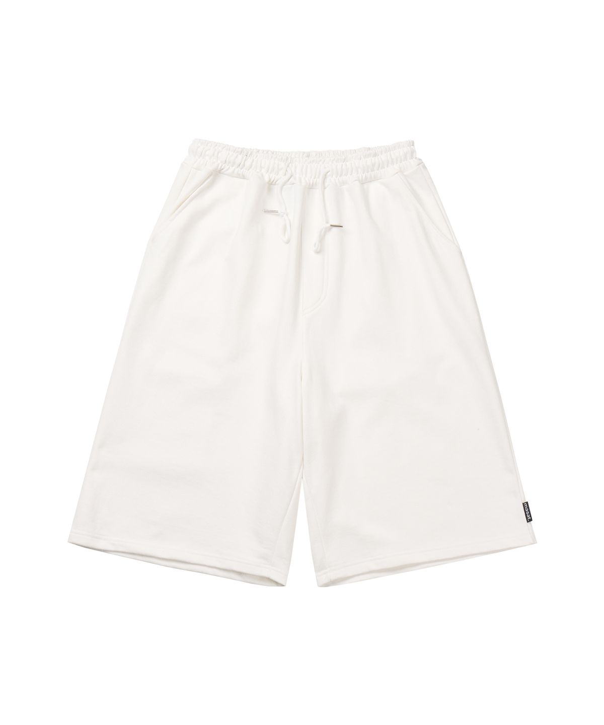 마사트(MASAT) Small Poket Bermuda Sweat Pants _ Off White